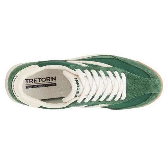 Tretorn Rawlins Green & White Sneaker - Women's - Picture 7 of 8